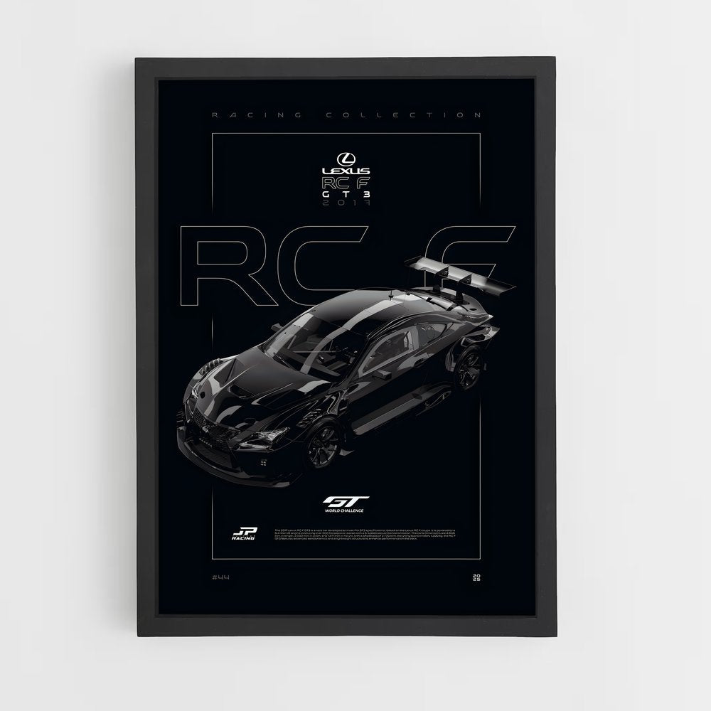 lexus-3 cadre Noir