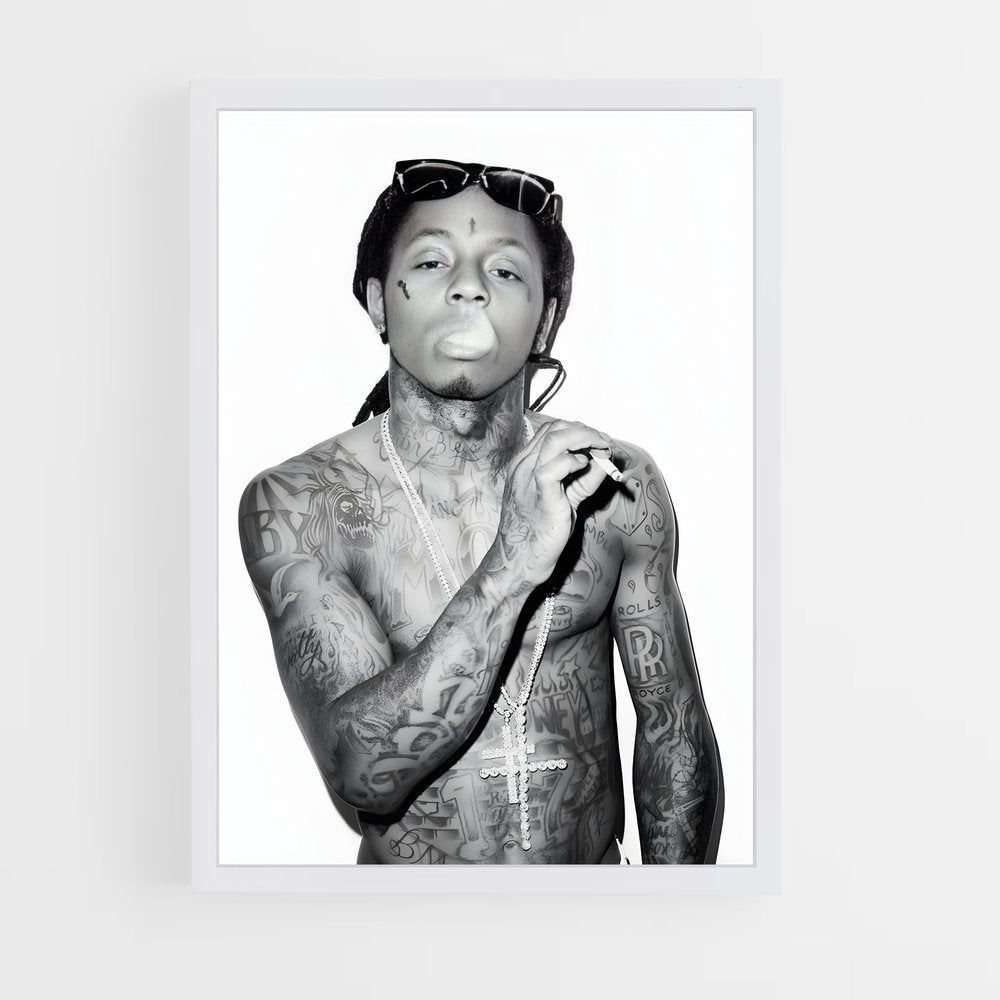 lil-wayne-1 cadre Blanc