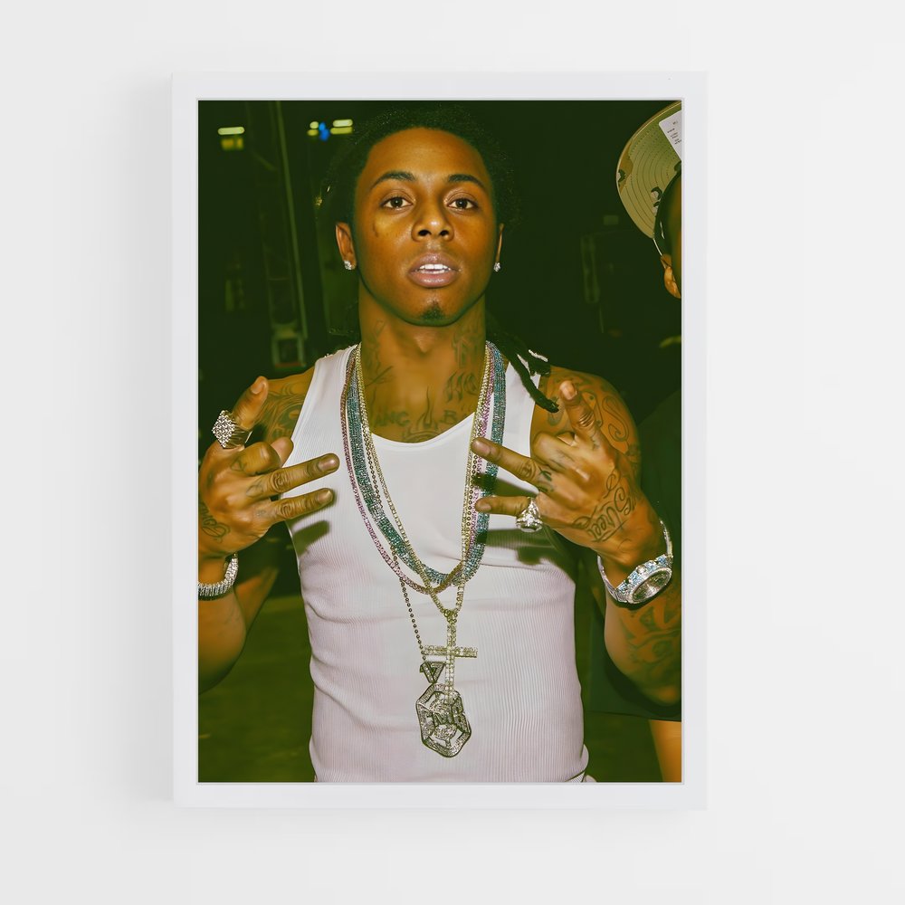 lil-wayne-11 cadre Blanc