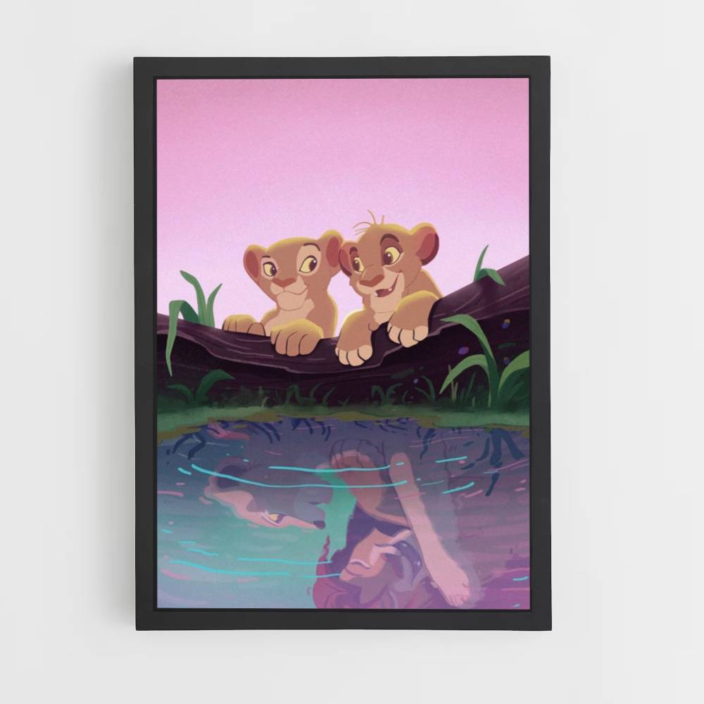 Affiche Simba en Nala