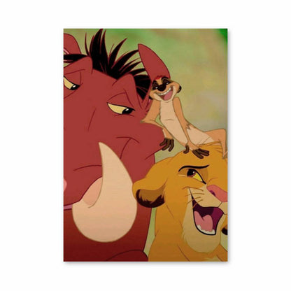 Poster Timon Poumba Simba