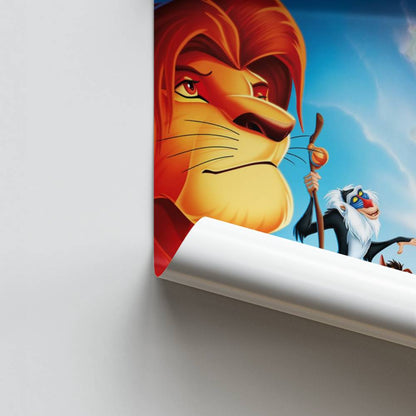 Poster Volwassen Simba en Nala