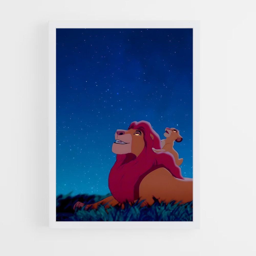 lion-king-4 cadre Blanc