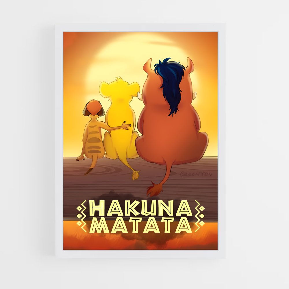 lion-king-7 cadre Blanc