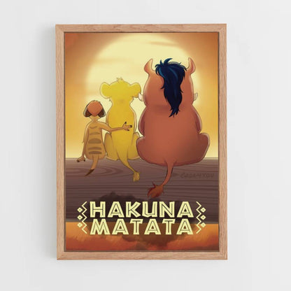 Affiche Hakuna Matata