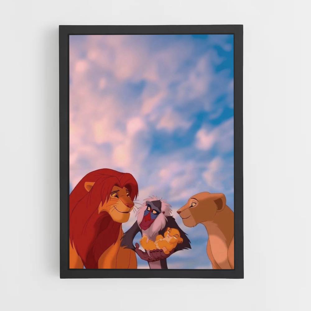 Affiche Rafiki Simba Nala