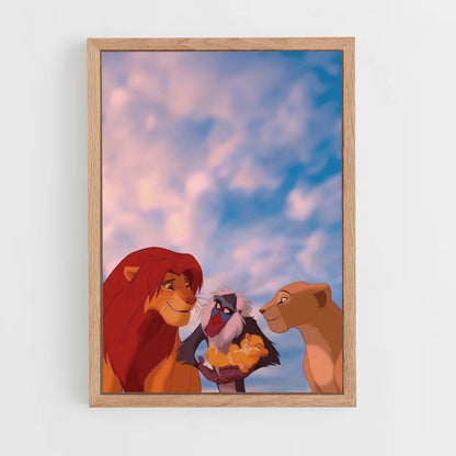 Affiche Rafiki Simba Nala