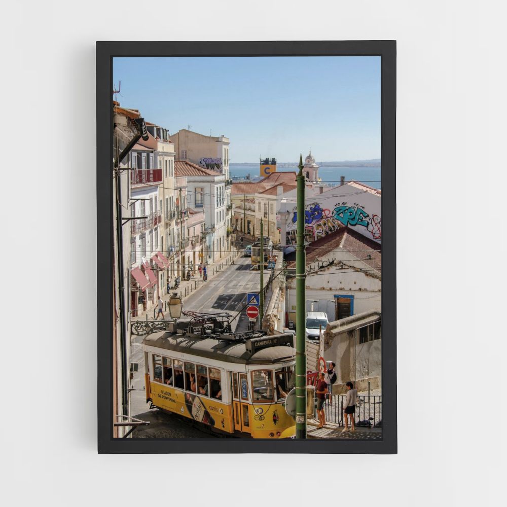 Affiche Tram van Lissabon