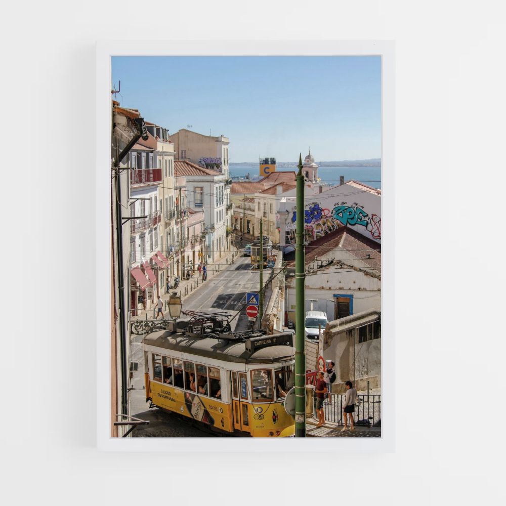 Affiche Tram van Lissabon