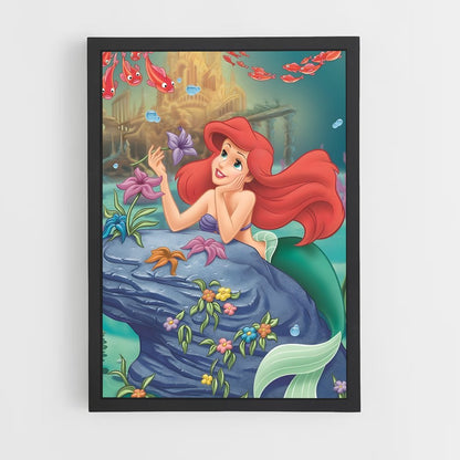 little-mermaid-5 cadre Noir