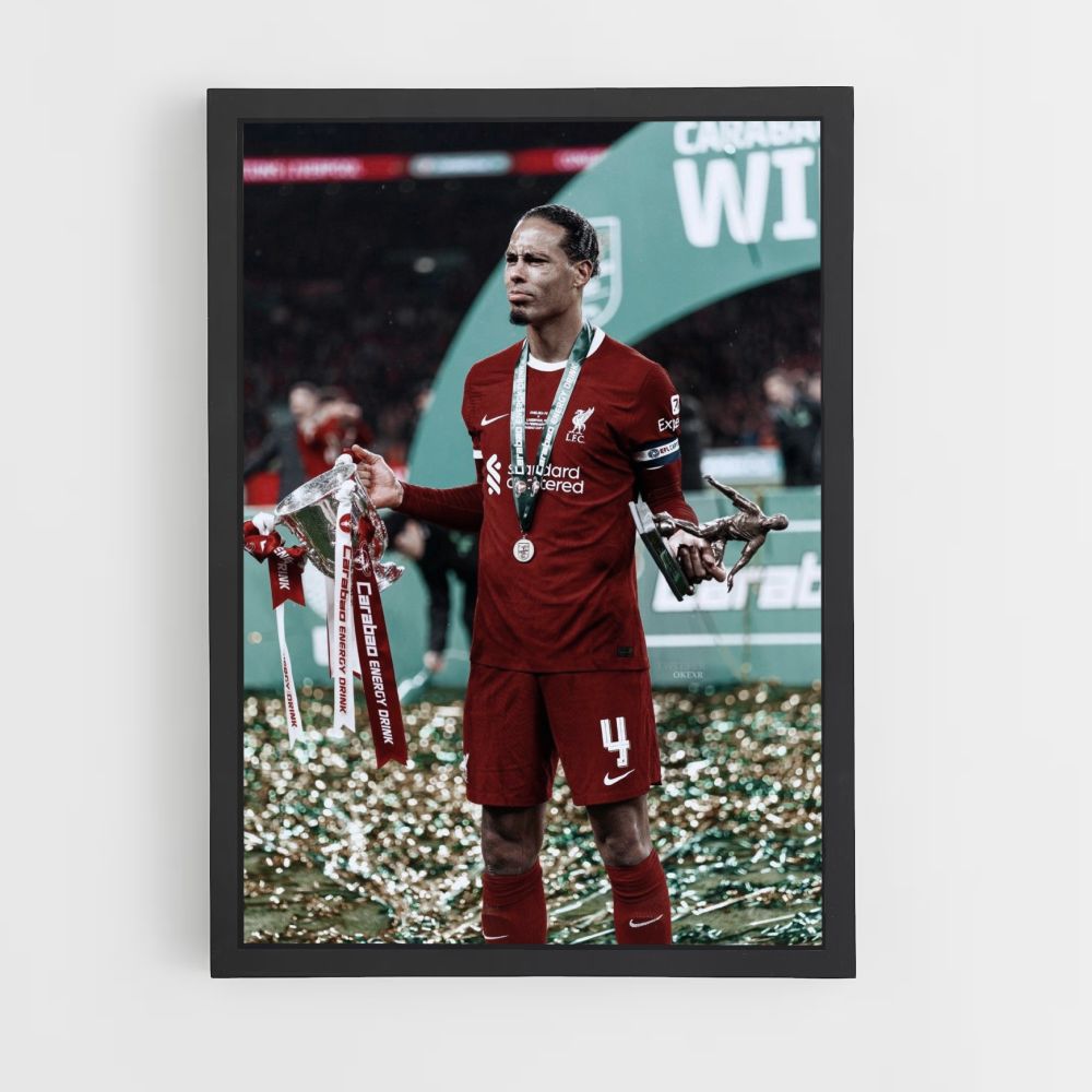 Poster Liverpool FC overwinning