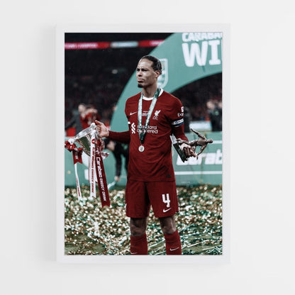 Poster Liverpool FC overwinning