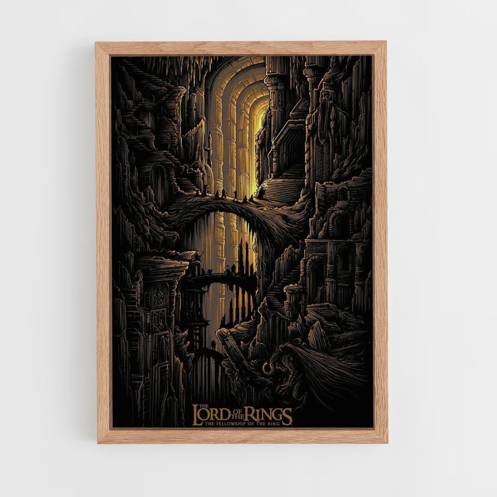 Poster Lord of the Rings-ontwerp