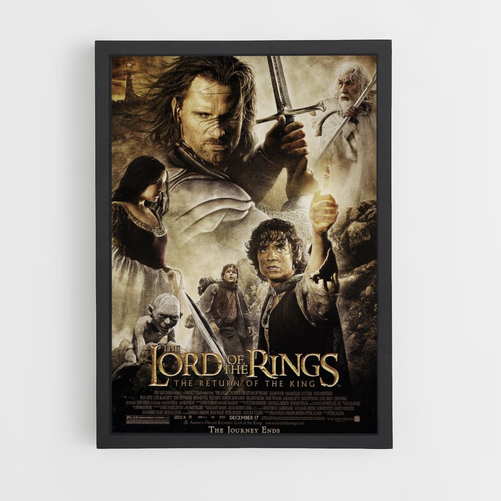 Poster Lord of the Rings-bioscoop