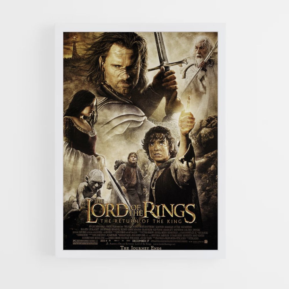 Poster Lord of the Rings-bioscoop