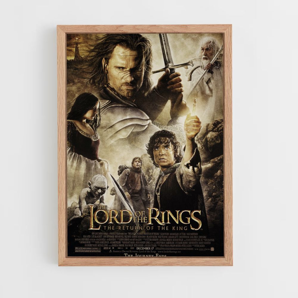 Poster Lord of the Rings-bioscoop