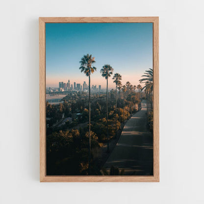 Palmboomposter van Los Angeles