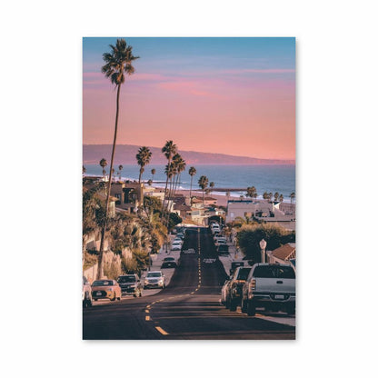 Wegposter van Los Angeles