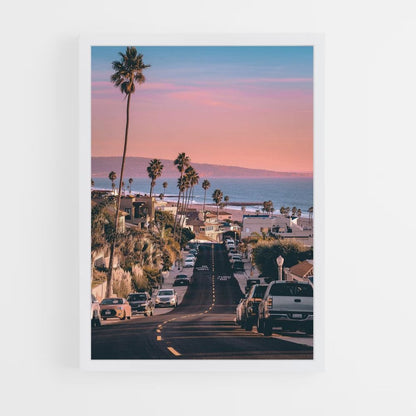 Wegposter van Los Angeles