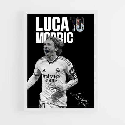 luka-modric-10 cadre Blanc