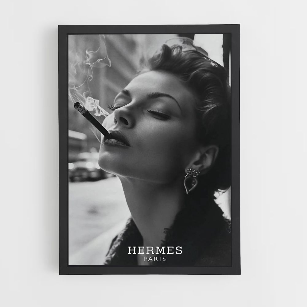 Affiche Hermès Sigaret