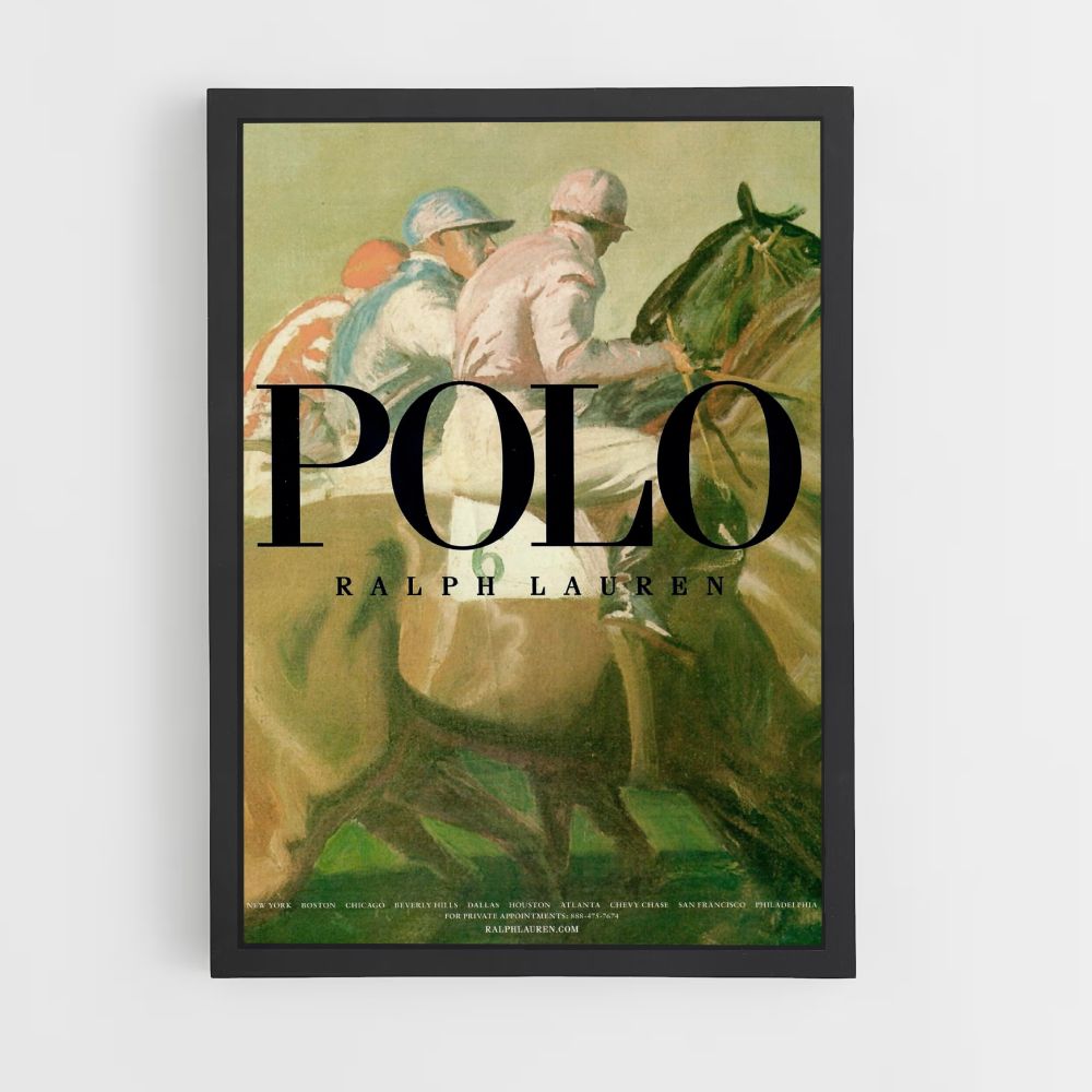 Affiche Polo Ralph Lauren