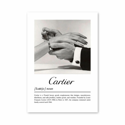 Affiche Cartier Journal