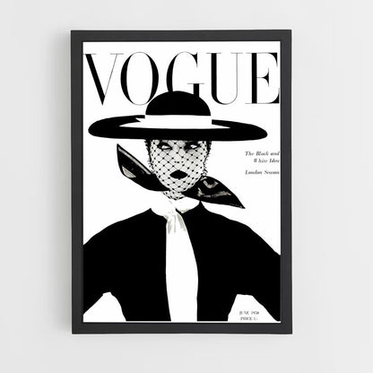 Affiche Vogue-krant