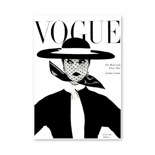 Affiche Vogue-krant