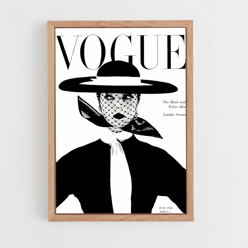 Affiche Vogue-krant