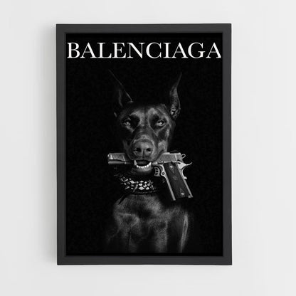 Affiche Balenciaga-pistool