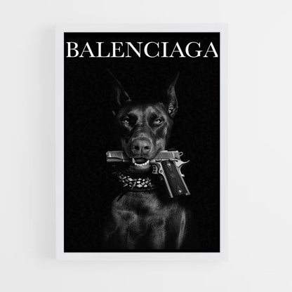 Affiche Balenciaga-pistool