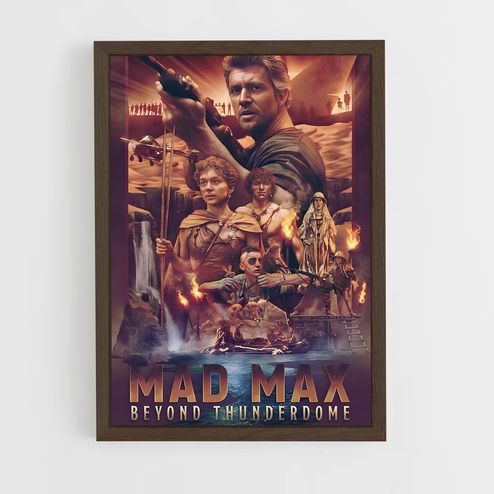 mad-max-13 cadre Bois foncé