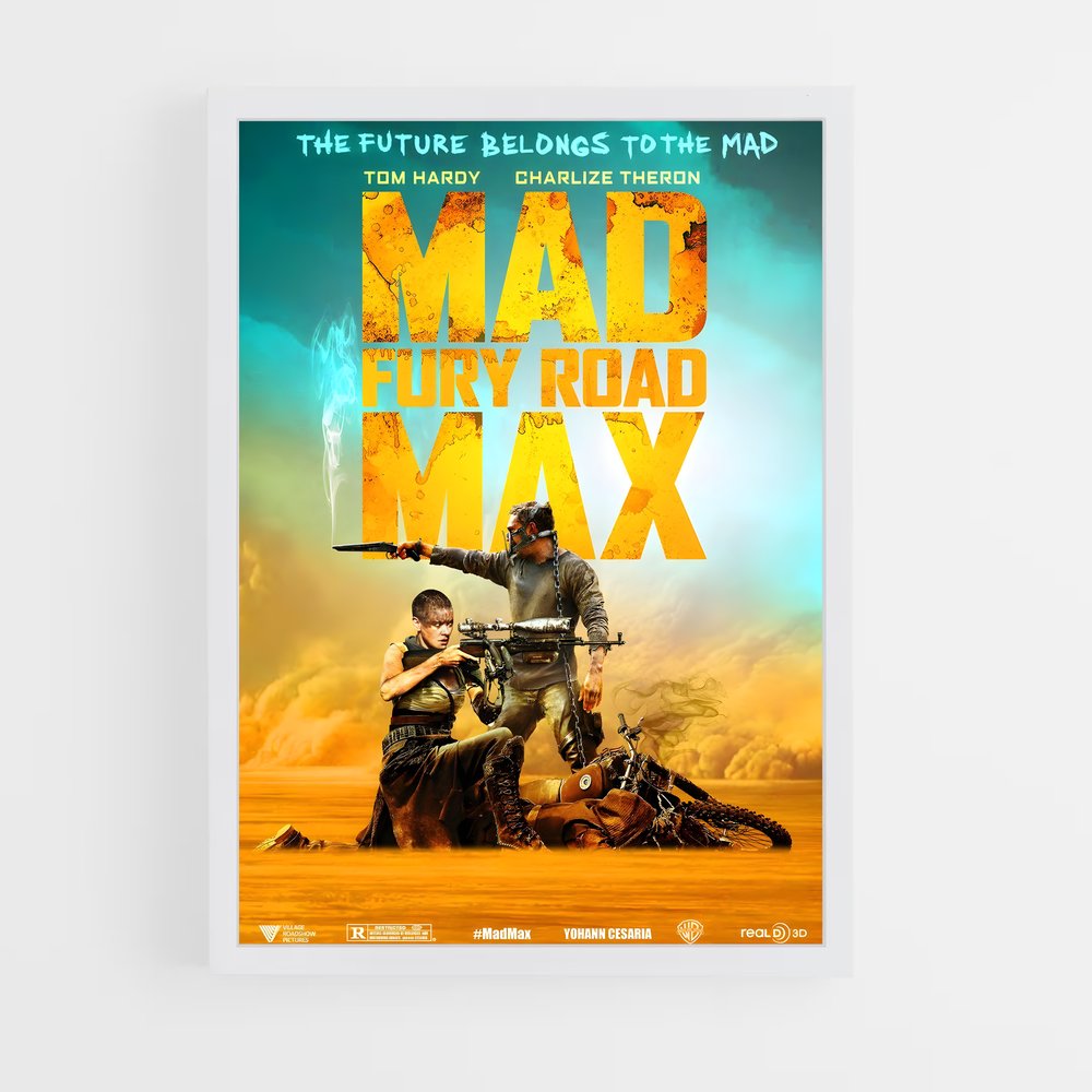 mad-max-15 cadre Blanc