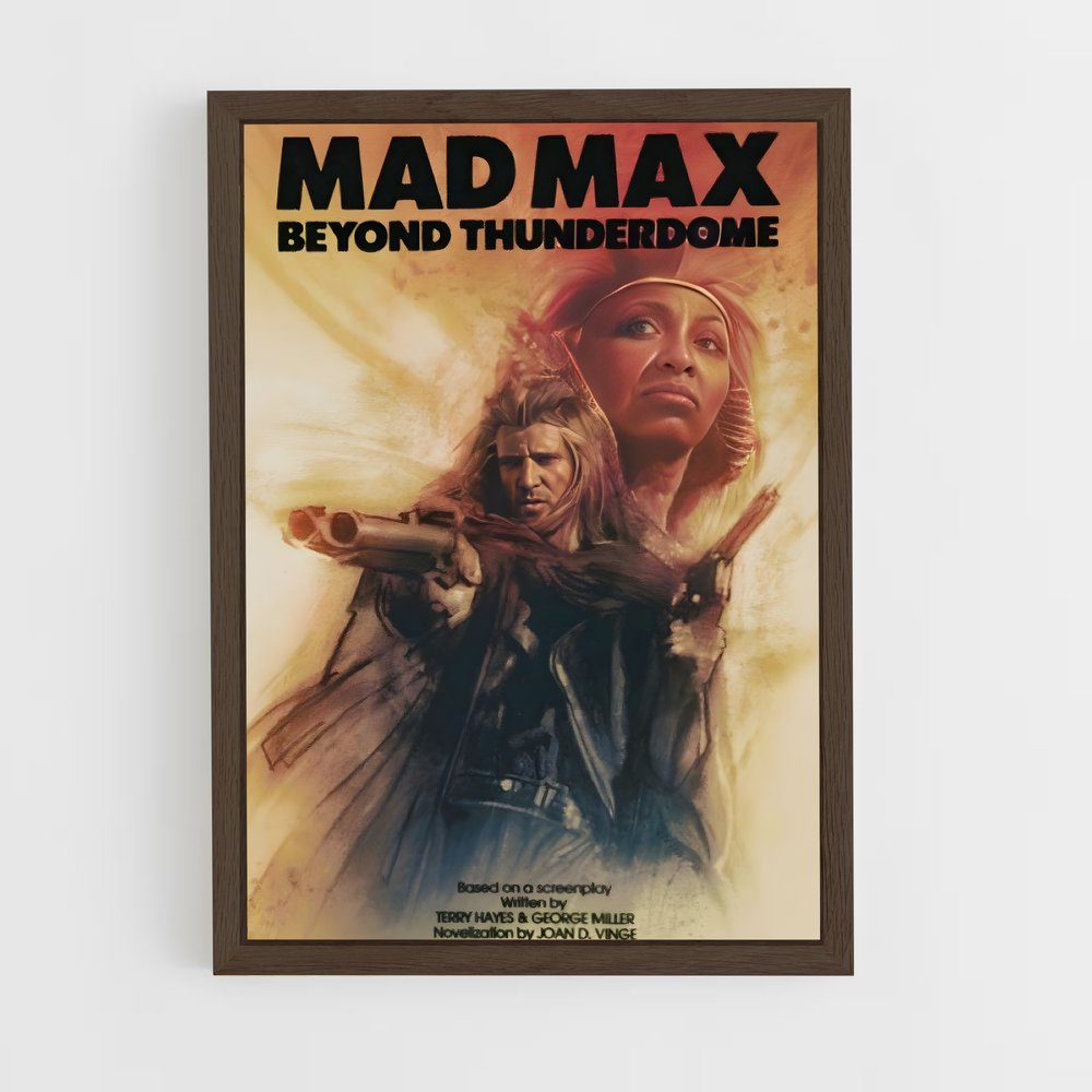mad-max-2 cadre Bois foncé