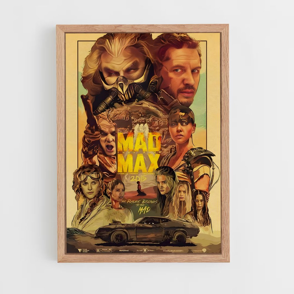 mad-max-7 cadre Bois clair