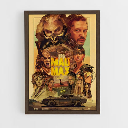 mad-max-7 cadre Bois foncé