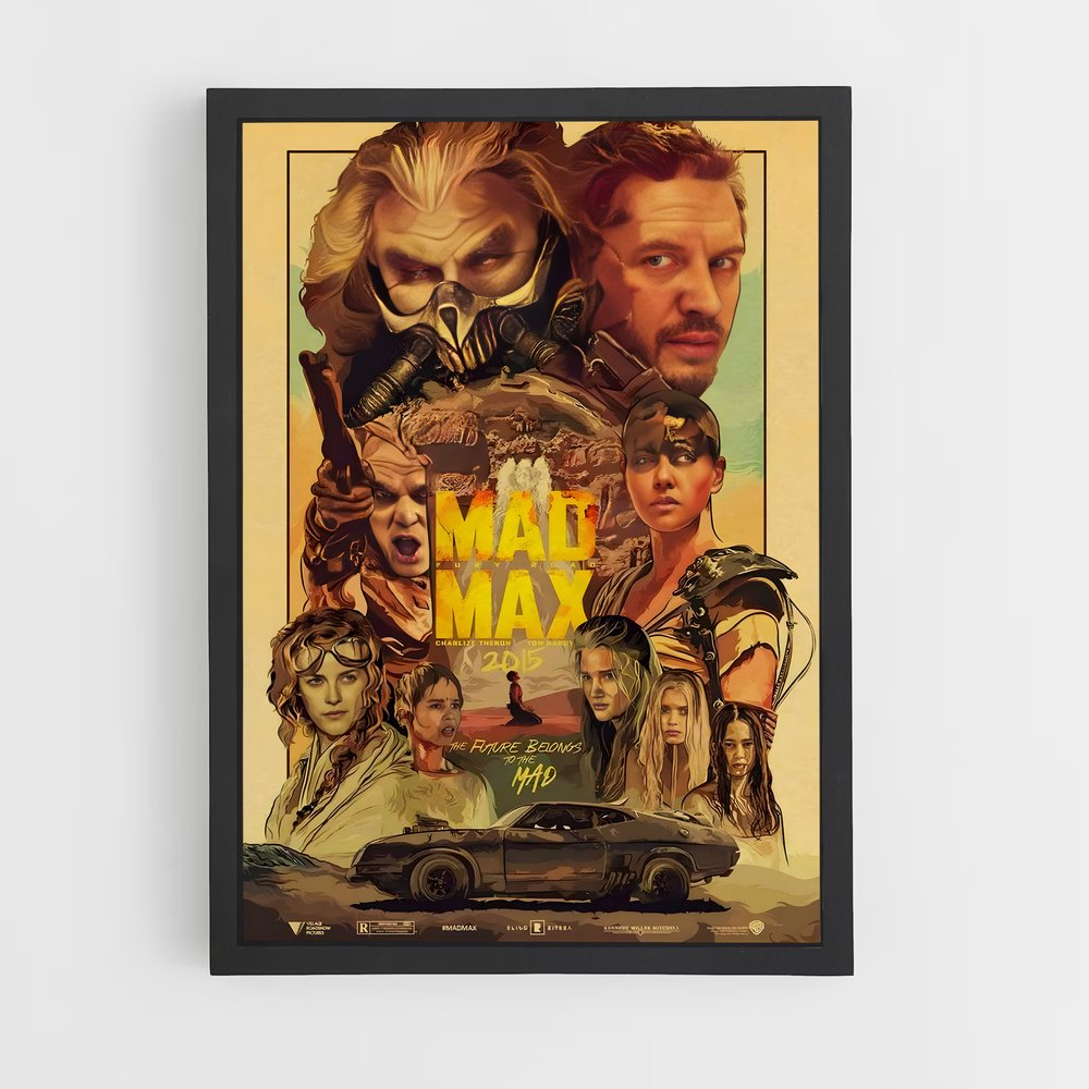 mad-max-7 cadre Noir