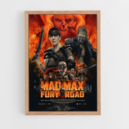 mad-max-9 cadre Bois clair