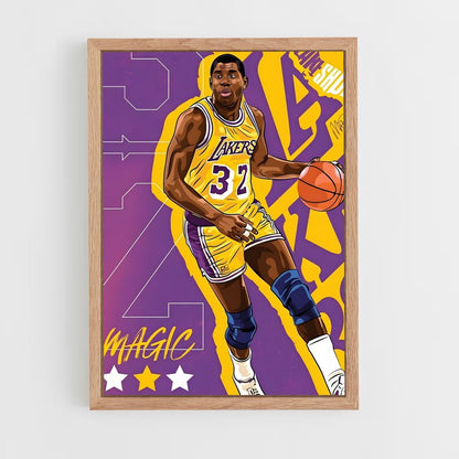 magic-johnson-2 cadre Bois clair