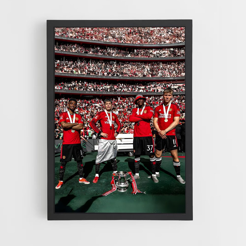 manchester-united-3 cadre Noir