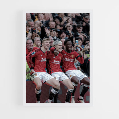 Manchester United-teamposter