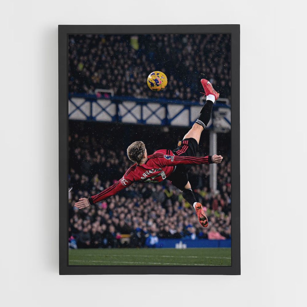 Poster Manchester United-bal