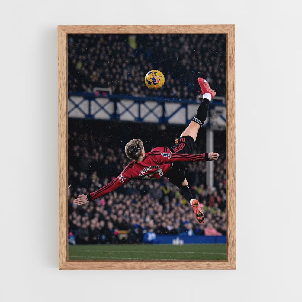 Poster Manchester United-bal