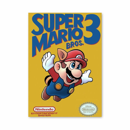 Affiche Super Mario Bros 3