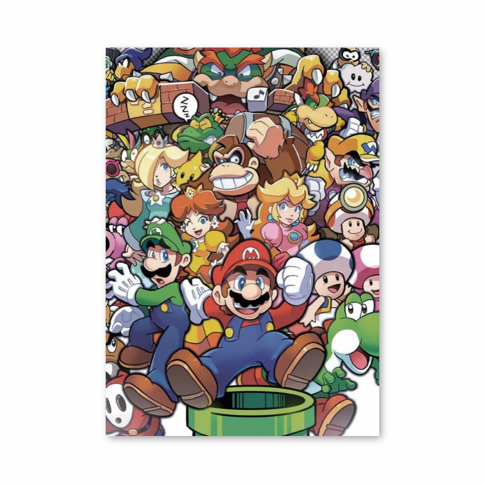 Affiche Mario Pipe