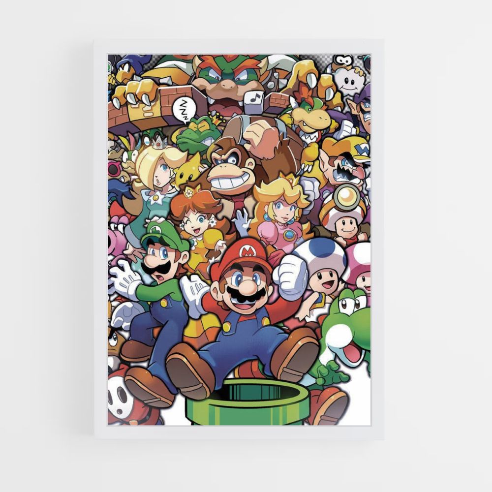 Affiche Mario Pipe