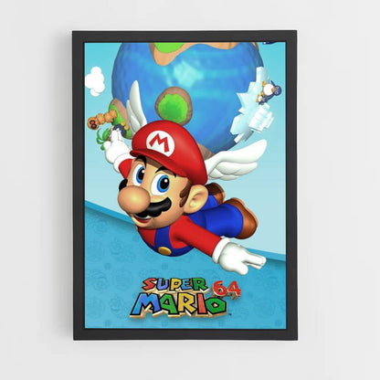 Affiche Super Mario 64