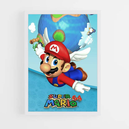 Affiche Super Mario 64