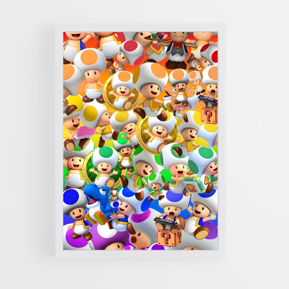 mario-2 cadre Blanc